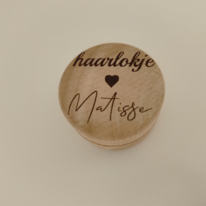 haarlokdoosje